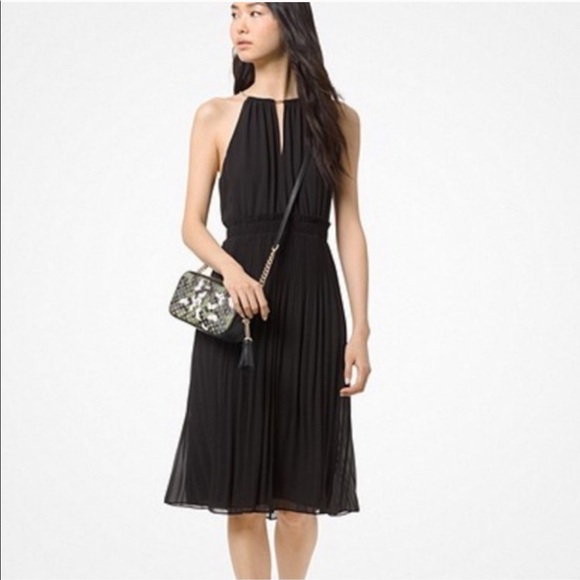 chain midi dress michael kors